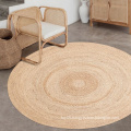 Natural fiber straw office floor mat chair mat